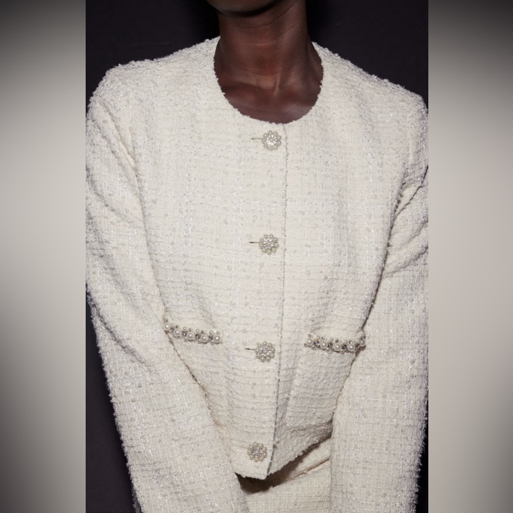H &M tweed jacket